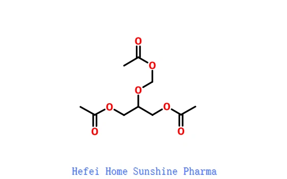 1,3-diacetoksi-2-(acetoksimetoksi)propāns CAS 86357-13-3
