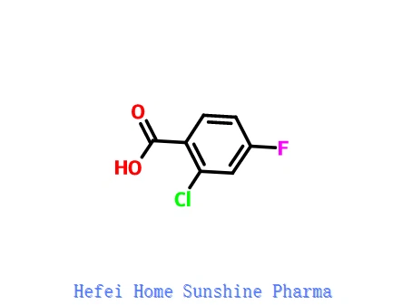 2-hlor-4-fluorbenzoskābe CAS 2252-51-9