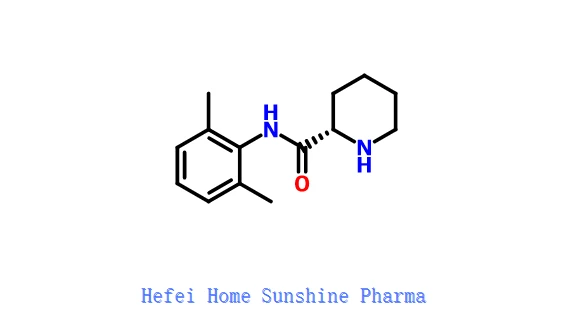 (2S)-N-(2,6-dimetilfenil)-2-piperidīnakarboksamīds) CAS 27262-40-4