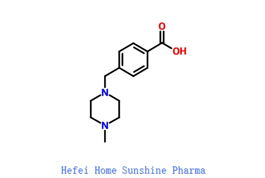 4- (4-metilpiperazin-1-ilmetil) benzoskābe CAS 106261-48-7