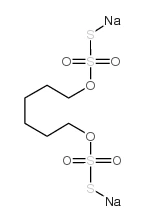 Nātrija heksametilēns-1,6-bistiosulfāta dihidrāts (HTS）CAS 5719-73-3